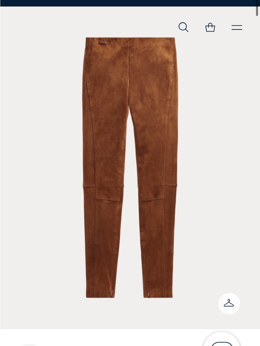 Polo Ralph Lauren Suede Pant